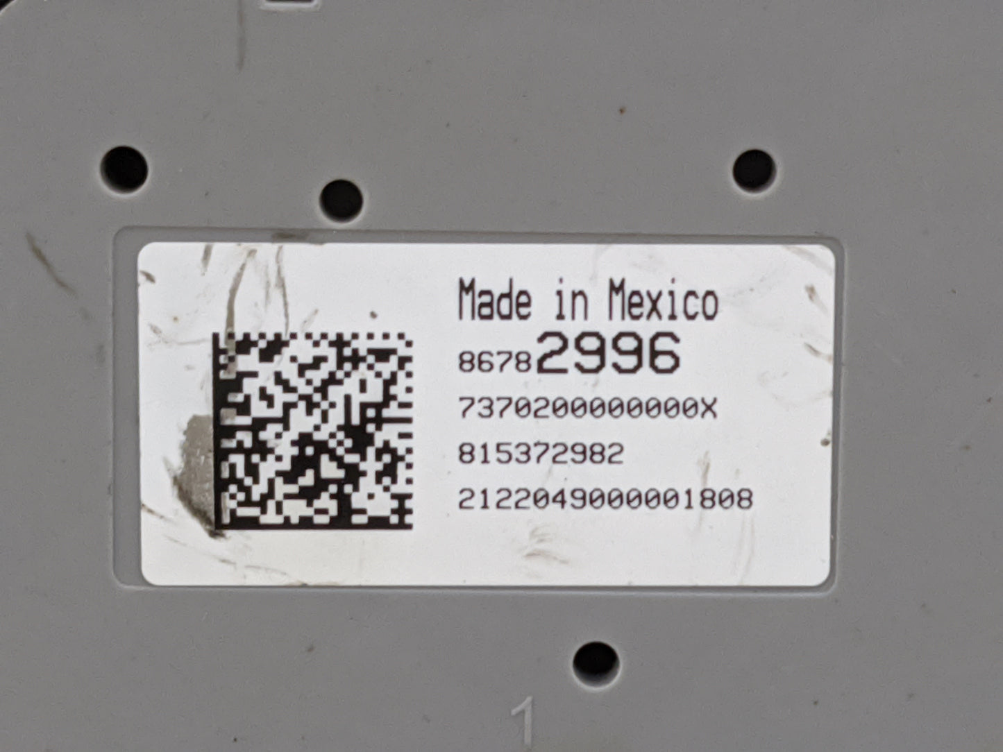 2022 Chevrolet Silverado 1500 Climate Control Module Temperature AC/Heater Replacement P/N:86782996 815372982 Fits OEM Used 
