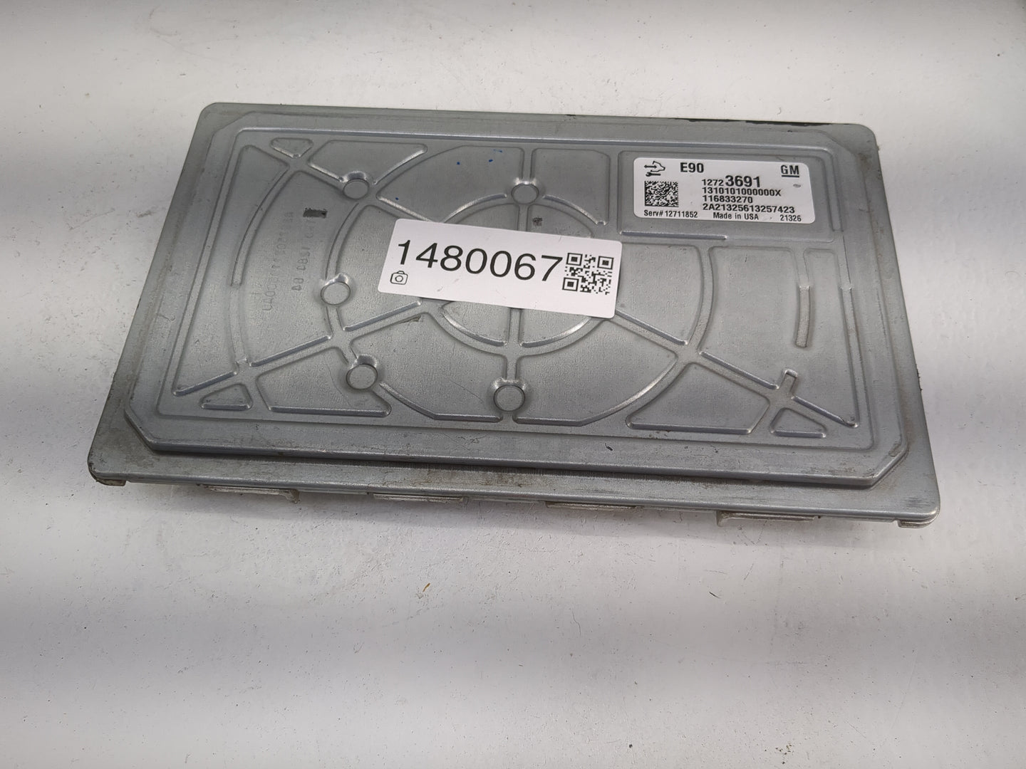 2022 Chevrolet Silverado 1500 PCM Engine Control Computer ECU ECM PCU OEM P/N:12723691 12711852 Fits Fits 2021 OEM Used Auto