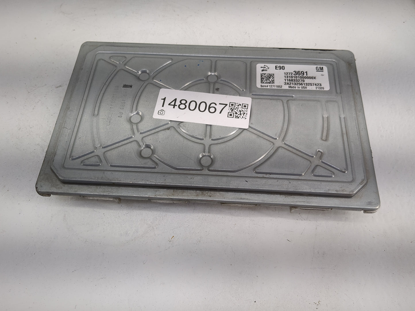 2022 Chevrolet Silverado 1500 PCM Engine Control Computer ECU ECM PCU OEM P/N:12723691 12711852 Fits Fits 2021 OEM Used Auto