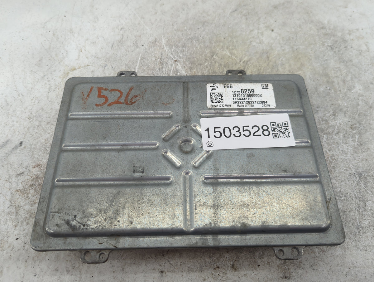 2022 Chevrolet Silverado 1500 PCM Engine Control Computer ECU ECM PCU OEM P/N:12720259 13101010000000X, 12723949 Fits Fits 2