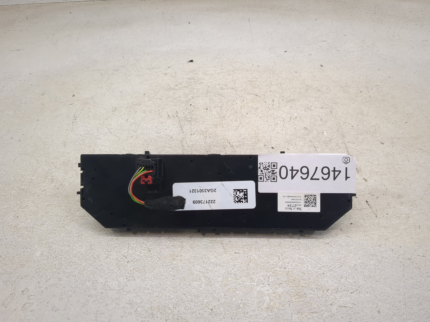 2022 Chevrolet Silverado 2500 Climate Control Module Temperature AC/Heater Replacement P/N:84542734 815372982 Fits OEM Used 