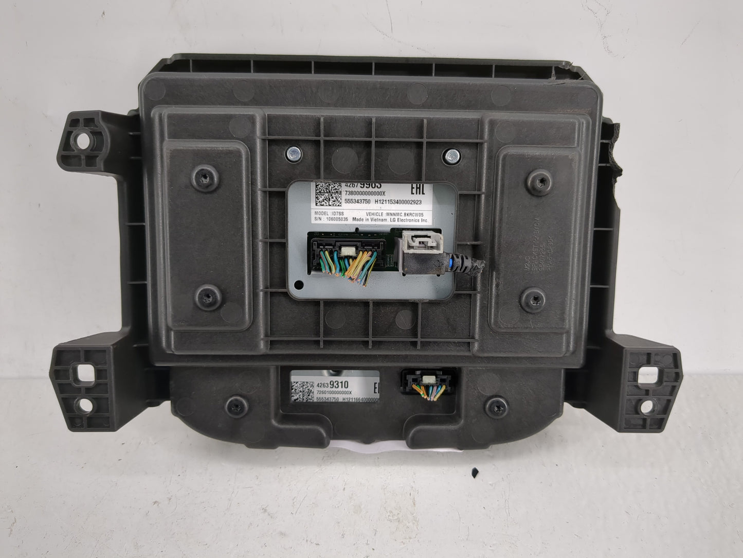 2022 Chevrolet Spark Radio AM FM Cd Player Receiver Replacement P/N:42679963 Fits OEM Used Auto Parts - Oemusedautoparts1.co