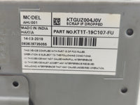 2020-2022 Chevrolet Spark Radio AM FM Cd Player Receiver Replacement P/N:KT1T-19C107-FU Fits Fits 2020 2021 2022 OEM Used Au