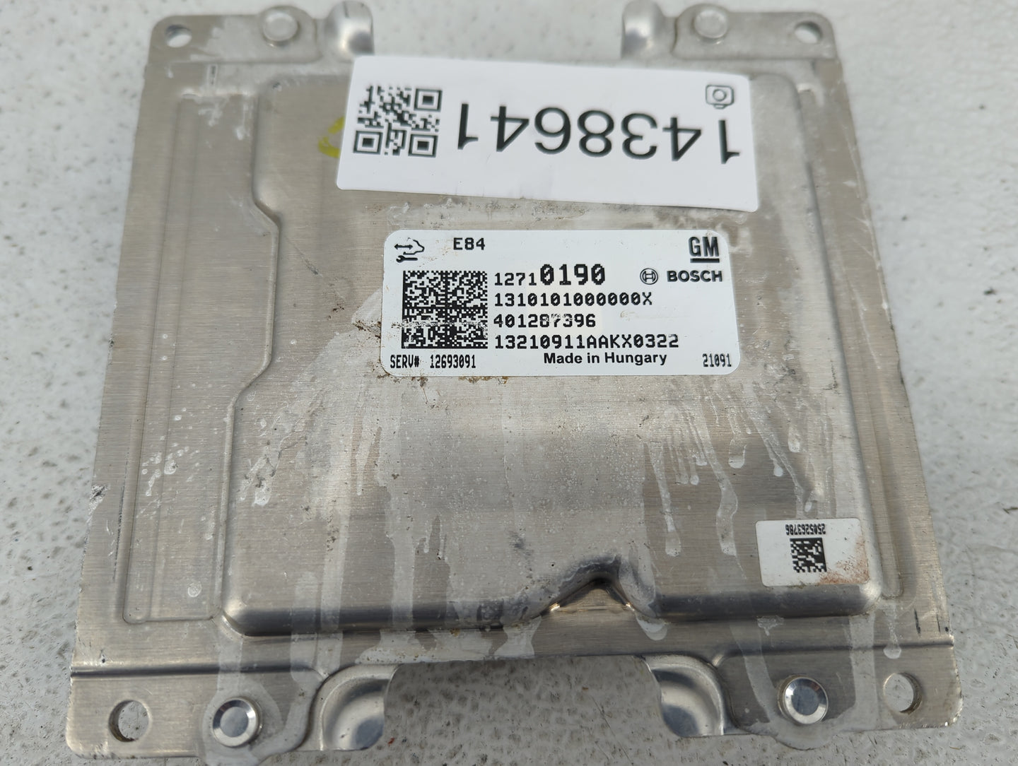 2019-2022 Chevrolet Spark PCM Engine Control Computer ECU ECM PCU OEM P/N:12710190 12693091 Fits Fits 2019 2020 2021 2022 OE