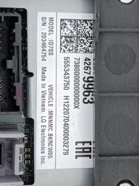 2019-2022 Chevrolet Spark Information Display Screen 1483390 - Oemusedautoparts1.com