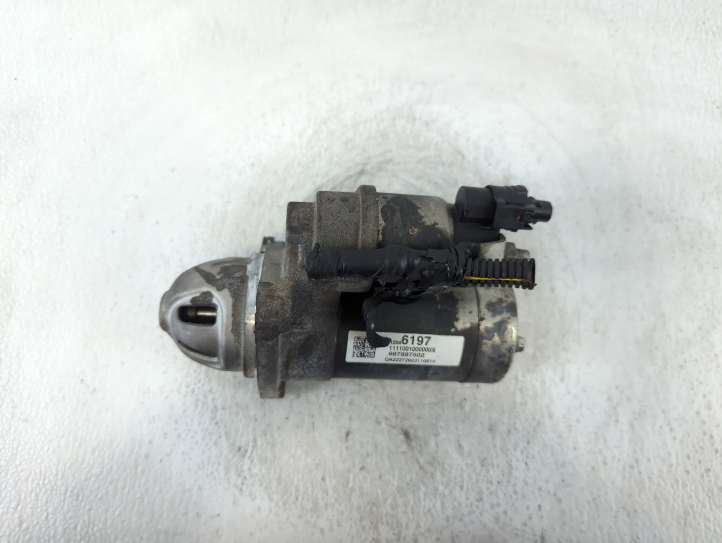 2018-2022 Chevrolet Spark Car Starter Motor Solenoid OEM P/N:12686197 Fits Fits 2018 2019 2020 2021 2022 OEM Used Auto Parts