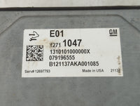 2021-2022 Chevrolet Trailblazer PCM Engine Control Computer ECU ECM PCU OEM P/N:12711047 Fits Fits 2020 2021 2022 OEM Used A
