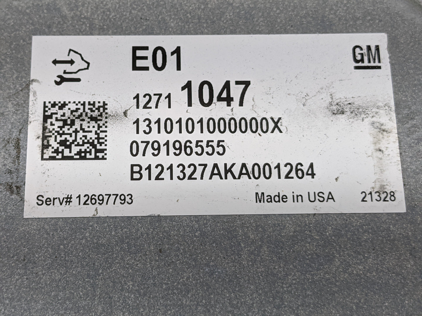 2021-2022 Chevrolet Trailblazer PCM Engine Control Computer ECU ECM PCU OEM P/N:079196555 12711047 Fits Fits 2020 2021 2022 