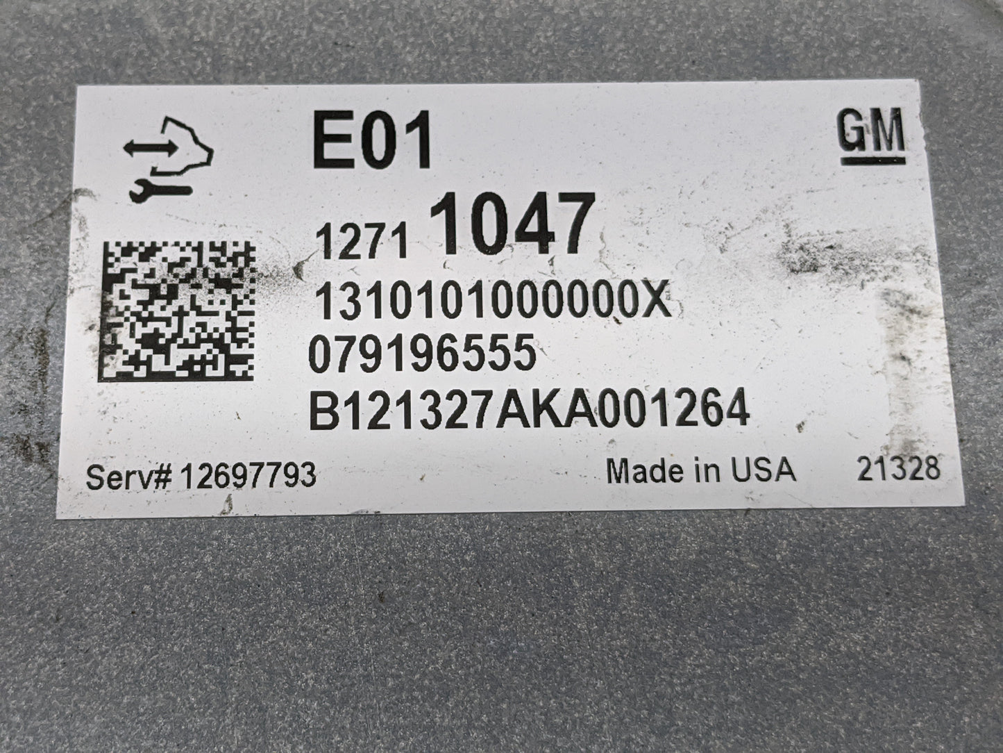 2021-2022 Chevrolet Trailblazer PCM Engine Control Computer ECU ECM PCU OEM P/N:079196555 12711047 Fits Fits 2020 2021 2022 