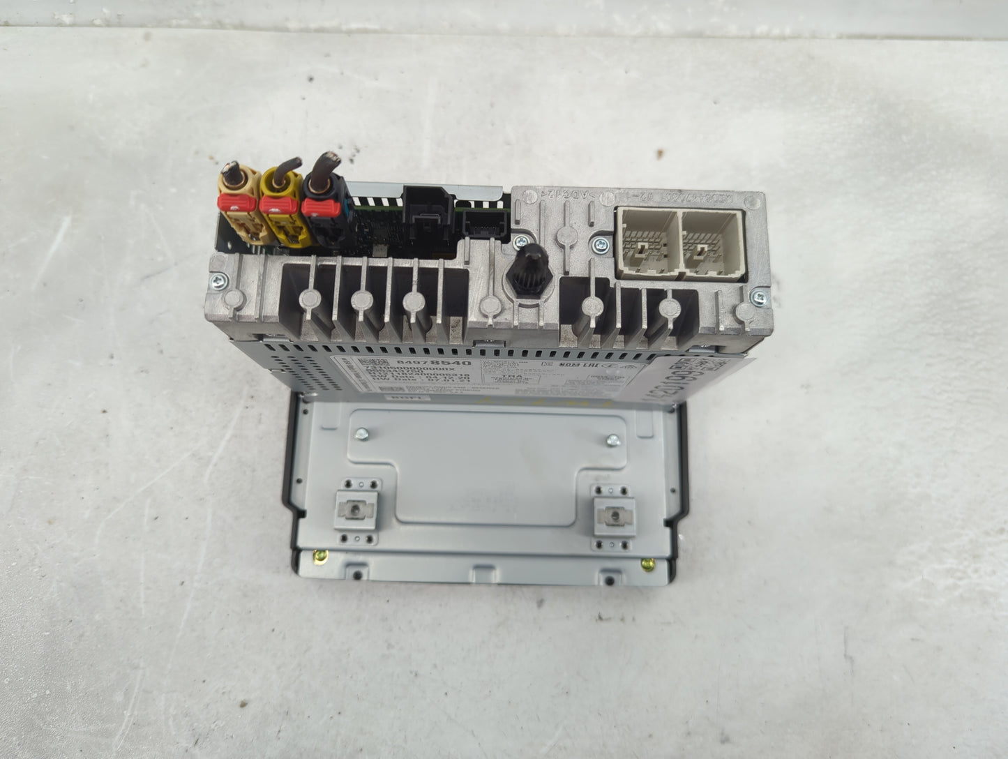 2022 Chevrolet Trailblazer Radio AM FM Cd Player Receiver Replacement P/N:84978540 Fits OEM Used Auto Parts - Oemusedautopar