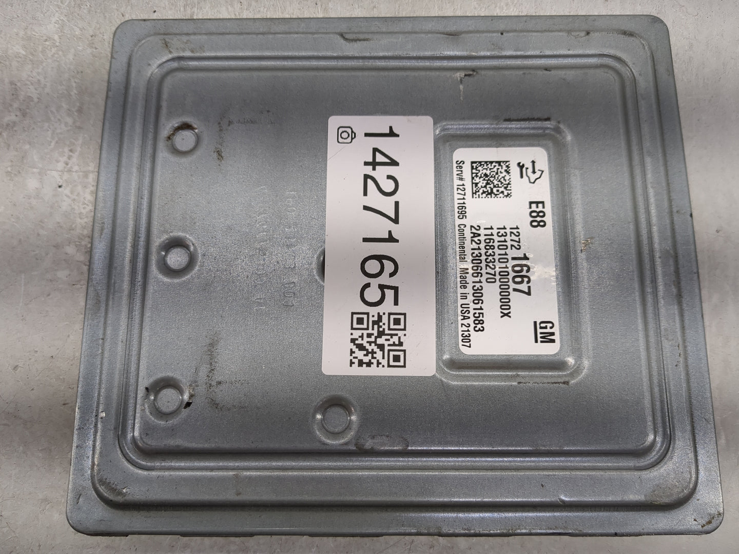 2021-2022 Chevrolet Trailblazer PCM Engine Control Computer ECU ECM PCU OEM P/N:12721667 116833270 Fits Fits 2020 2021 2022 
