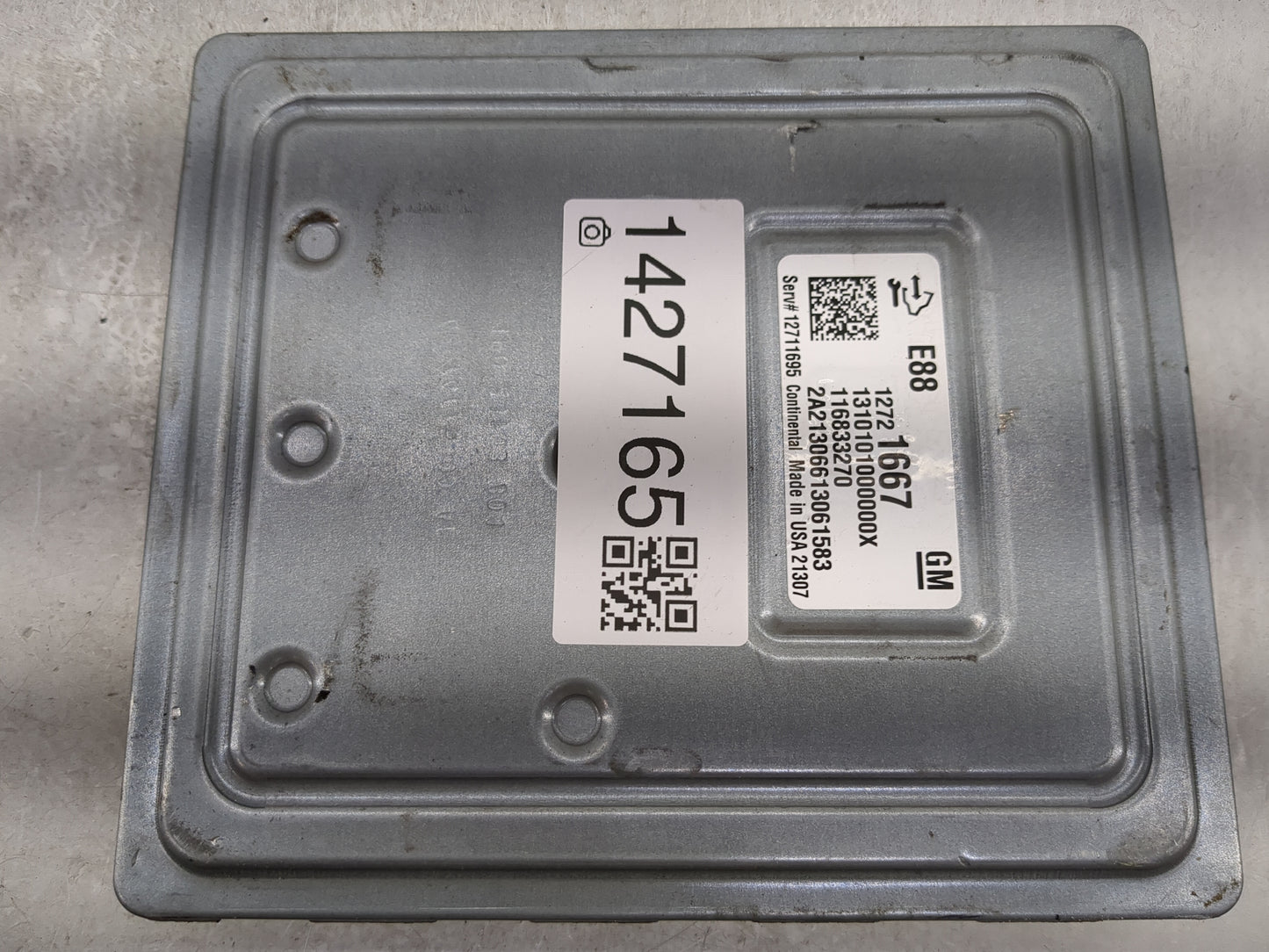 2021-2022 Chevrolet Trailblazer PCM Engine Control Computer ECU ECM PCU OEM P/N:12721667 116833270 Fits Fits 2020 2021 2022 