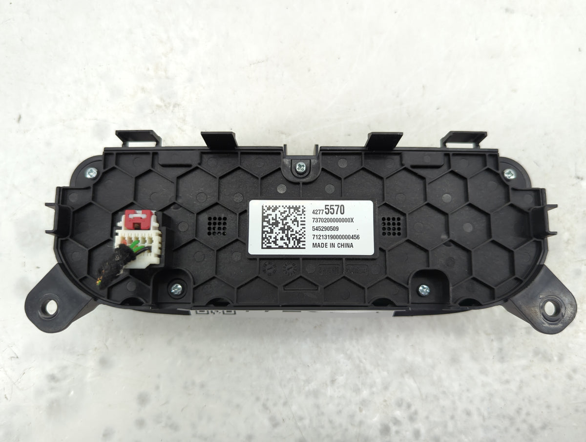 2021-2022 Chevrolet Trailblazer Climate Control Module Temperature AC/Heater Replacement P/N:42775570 545290509 Fits OEM Use
