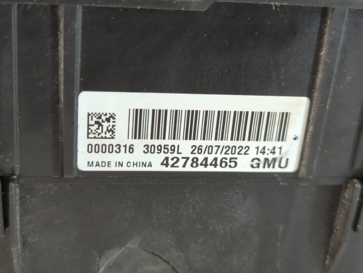 2021-2022 Chevrolet Trailblazer Fusebox Fuse Box Panel Relay Module P/N:0000316 30959L 42784465 Fits Fits 2021 2022 OEM Used