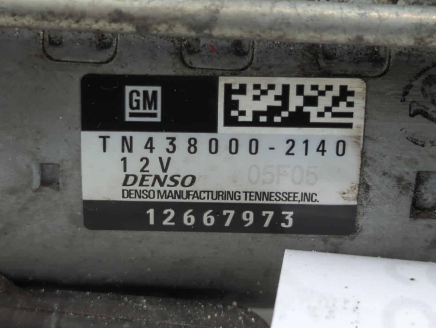 2018-2022 Chevrolet Traverse Car Starter Motor Solenoid OEM P/N:TN438000-2140 12667973 Fits OEM Used Auto Parts - Oemusedaut