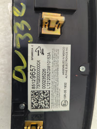 2022 Chevrolet Traverse Climate Control Module Temperature AC/Heater Replacement P/N:85129657 Fits OEM Used Auto Parts - Oem