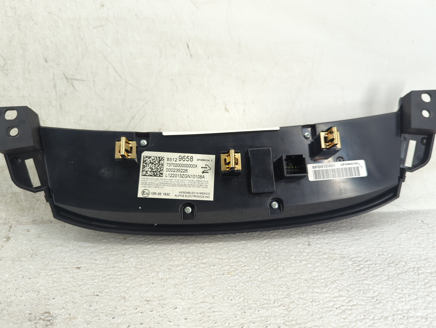 2022 Chevrolet Traverse Climate Control Module Temperature AC/Heater Replacement P/N:85129658 QFGM623A, QFGM623C Fits OEM Us