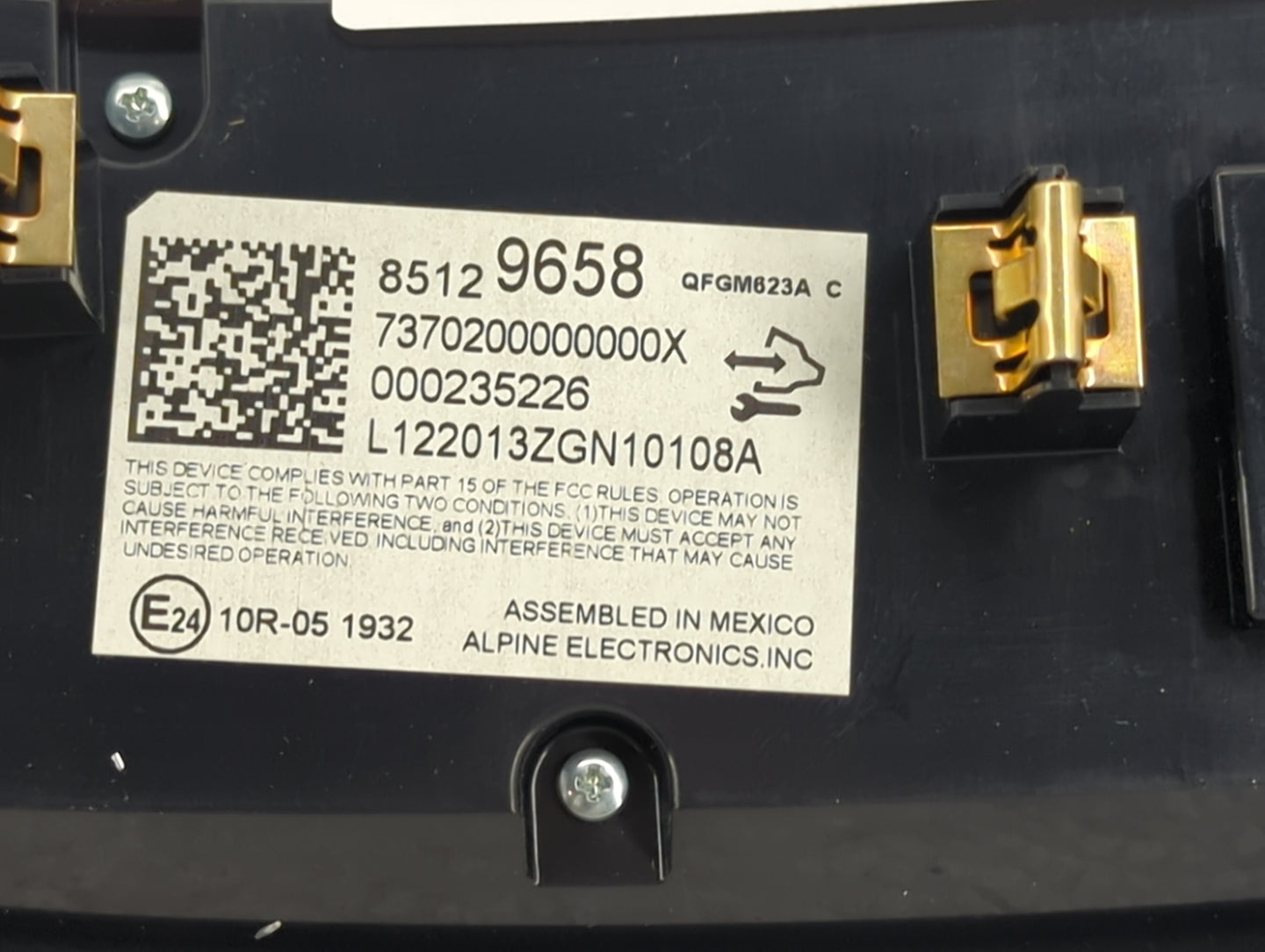 2022 Chevrolet Traverse Climate Control Module Temperature AC/Heater Replacement P/N:85129658 QFGM623A, QFGM623C Fits OEM Us