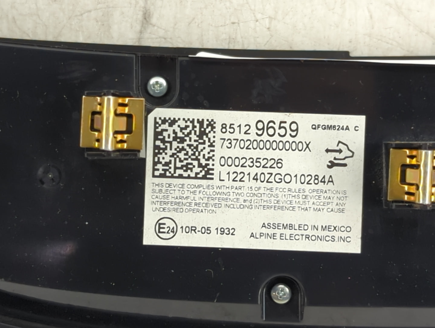 2022 Chevrolet Traverse Climate Control Module Temperature AC/Heater Replacement P/N:85129659 Fits OEM Used Auto Parts - Oem