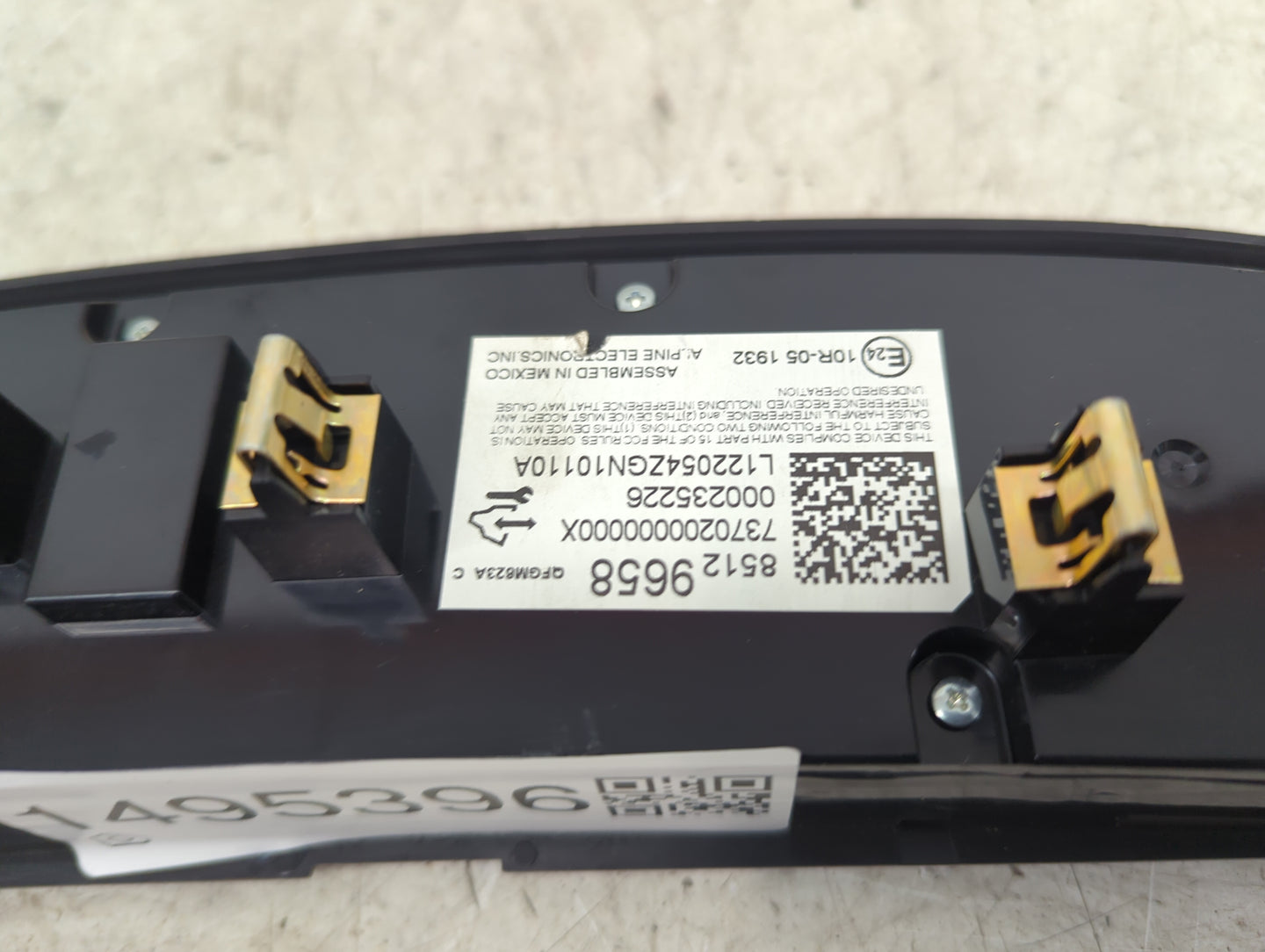 2022 Chevrolet Traverse Climate Control Module Temperature AC/Heater Replacement P/N:85129658 qFGM623A Fits OEM Used Auto Pa