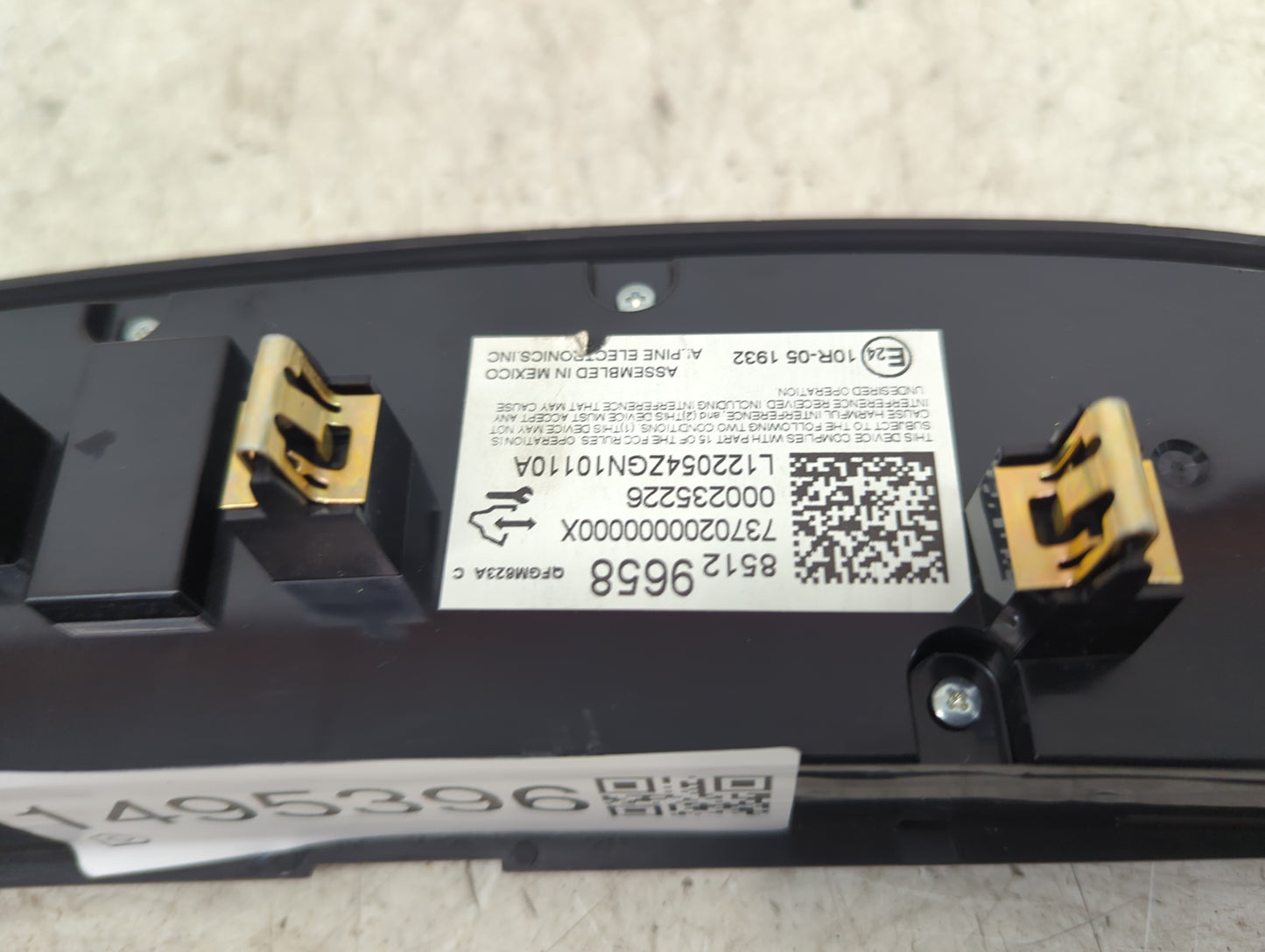 2022 Chevrolet Traverse Climate Control Module Temperature AC/Heater Replacement P/N:85129658 qFGM623A Fits OEM Used Auto Pa