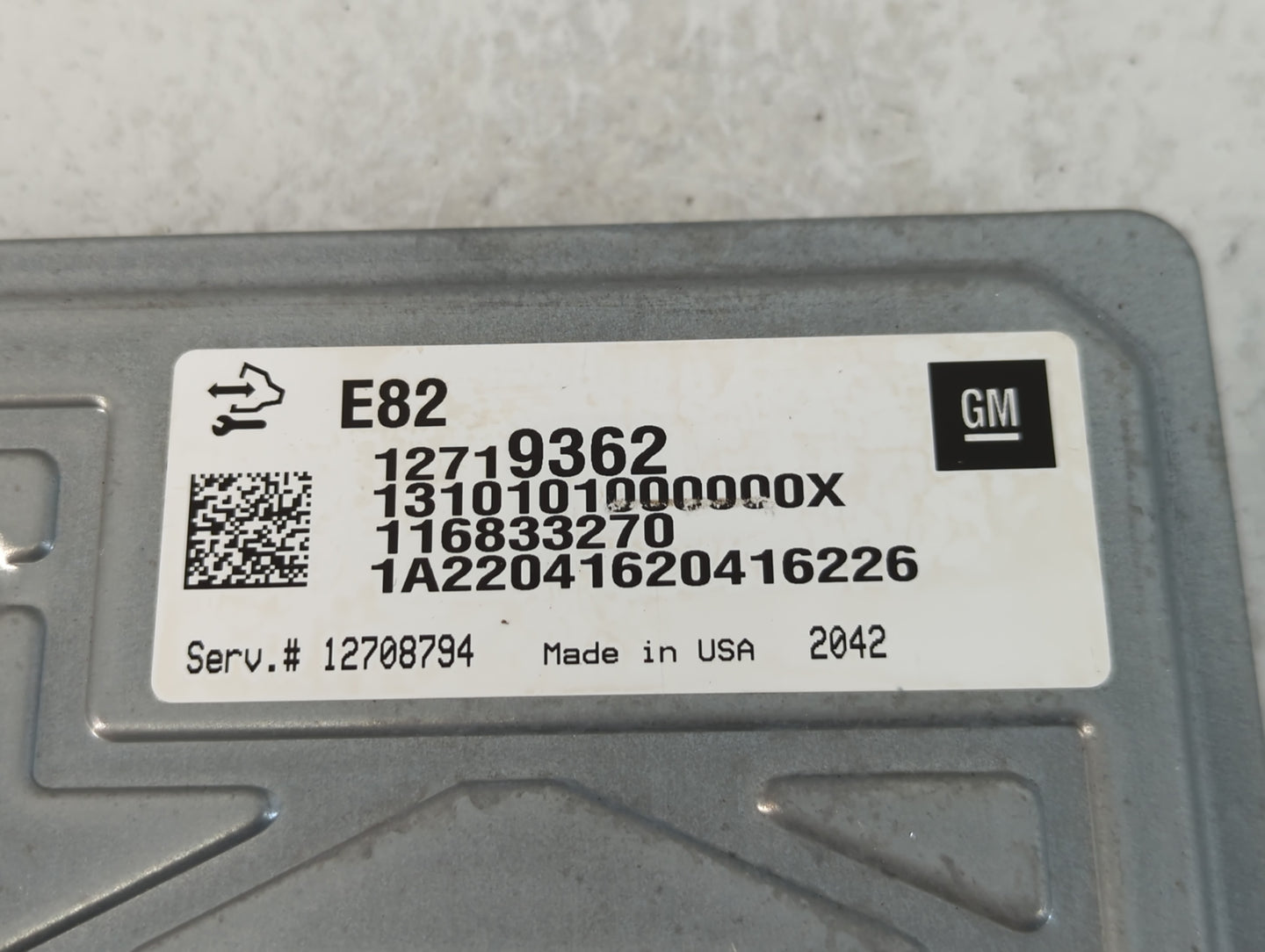 2018-2022 Chevrolet Traverse PCM Engine Control Computer ECU ECM PCU OEM P/N:12719362 Fits Fits 2016 2017 2018 2019 2020 202