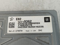 2018-2022 Chevrolet Traverse PCM Engine Control Computer ECU ECM PCU OEM P/N:12719362 Fits Fits 2016 2017 2018 2019 2020 202