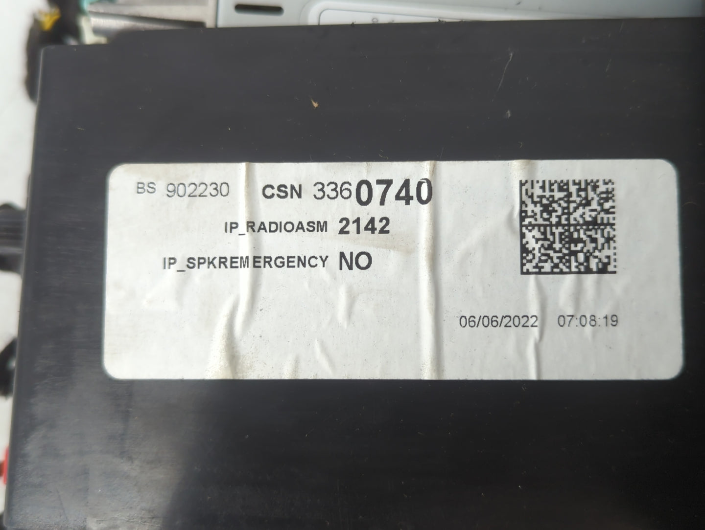 2022 Chevrolet Traverse Radio AM FM Cd Player Receiver Replacement P/N:3360740 Fits OEM Used Auto Parts - Oemusedautoparts1.