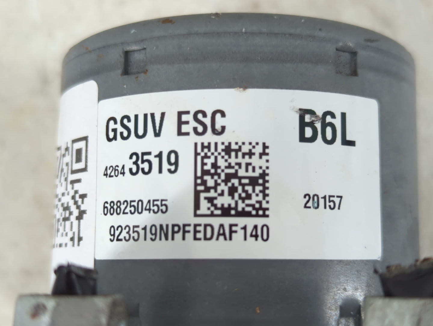 2017-2021 Chevrolet Trax ABS Pump Control Module Replacement P/N:42643519 Fits Fits 2017 2018 2019 2020 2021 OEM Used Auto P