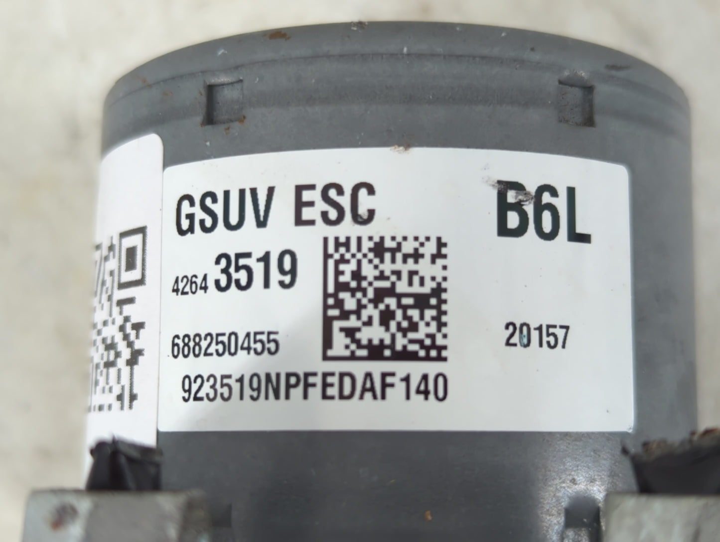 2017-2021 Chevrolet Trax ABS Pump Control Module Replacement P/N:42643519 Fits Fits 2017 2018 2019 2020 2021 OEM Used Auto P