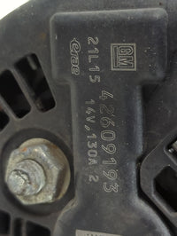 2021 Chevrolet Trax Alternator Replacement Generator Charging Assembly Engine OEM P/N:42609193 Fits Fits 2016 OEM Used Auto 
