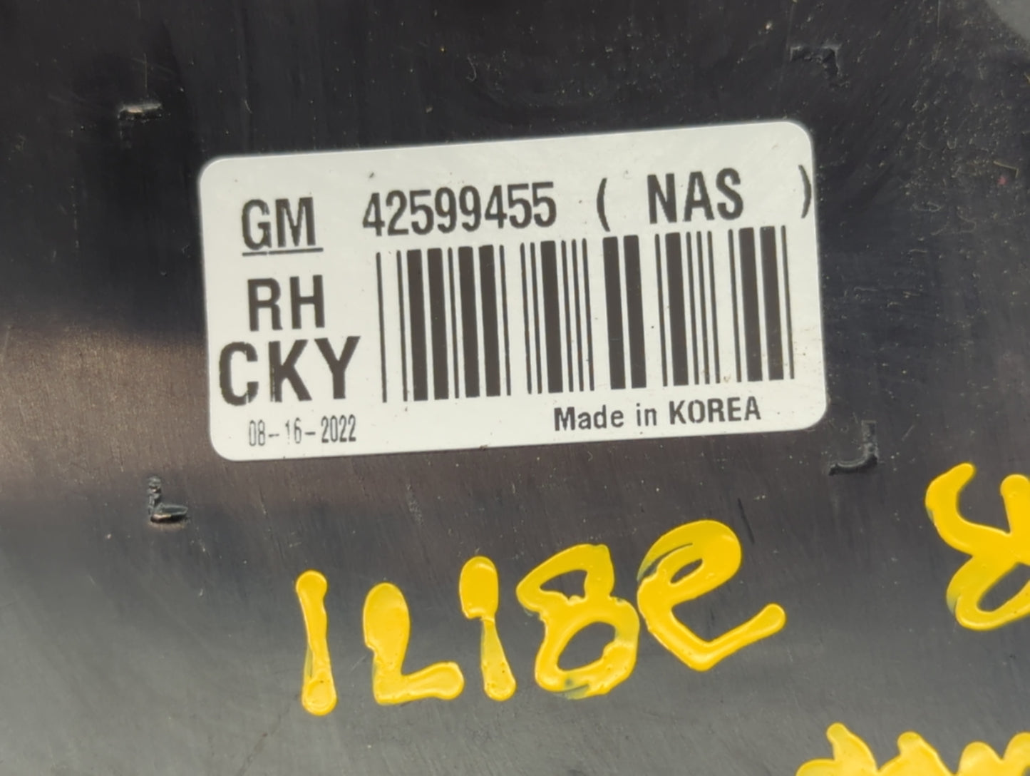 2013-2021 Chevrolet Trax Driver Left Side Deck Lid Mounted Tail Light - Oemusedautoparts1.com