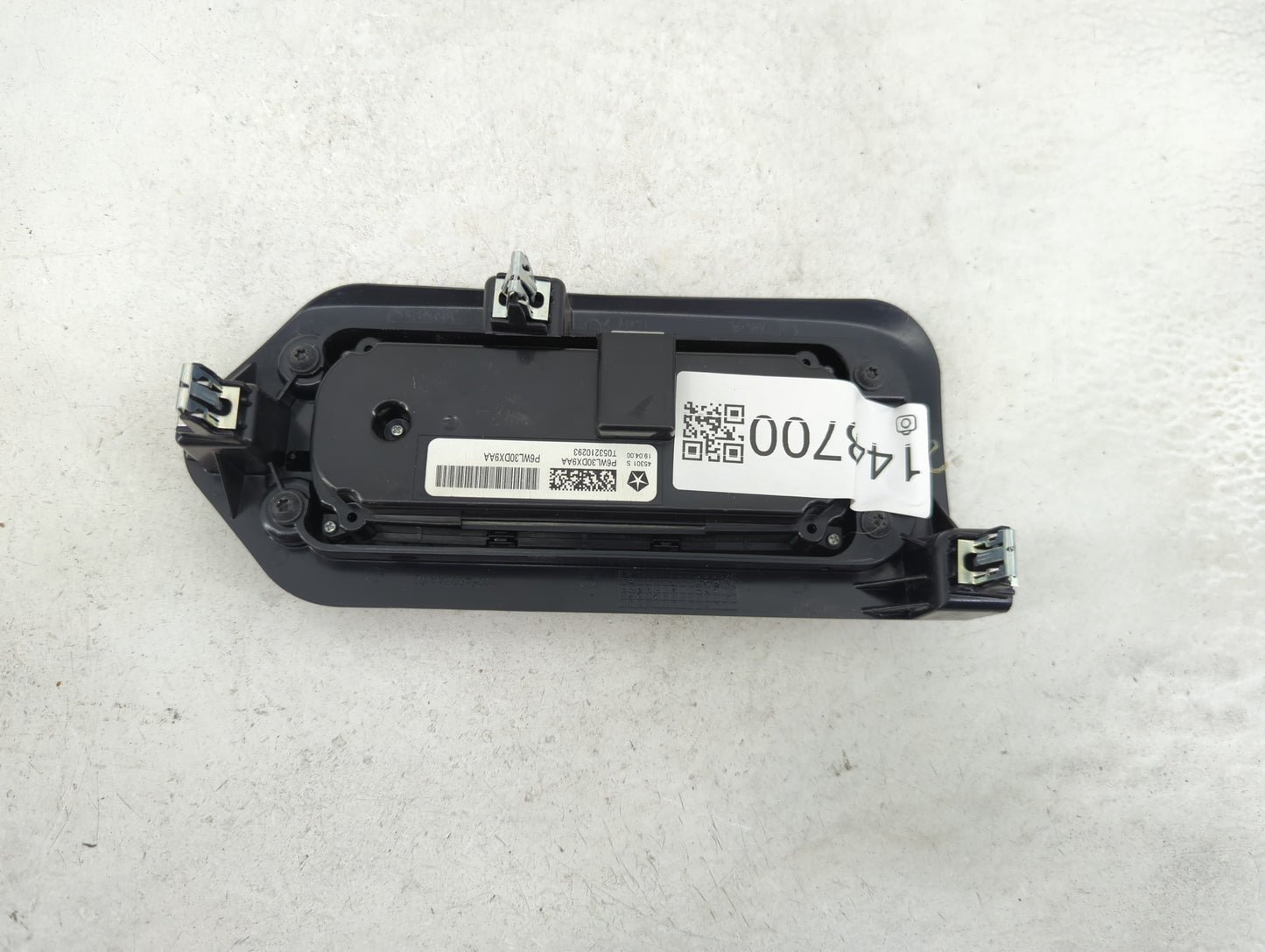 2022 Chrysler Pacifica Climate Control Module Temperature AC/Heater Replacement P/N:P6WL30DX9AA Fits OEM Used Auto Parts - O