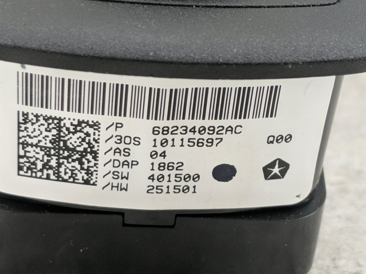 2017-2022 Chrysler Pacifica Master Power Window Switch Replacement Driver Side Left P/N:68234092AC 10115697 Fits OEM Used Au