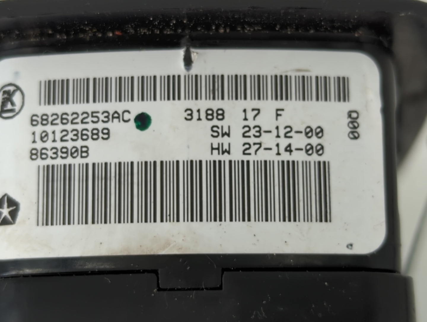 2017-2022 Chrysler Pacifica Master Power Window Switch Replacement Driver Side Left P/N:68262253AC Fits OEM Used Auto Parts 