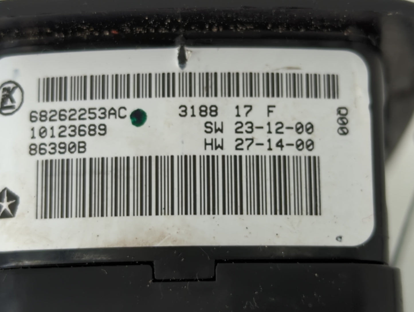 2017-2022 Chrysler Pacifica Master Power Window Switch Replacement Driver Side Left P/N:68262253AC Fits OEM Used Auto Parts 