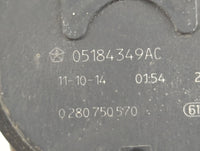 2017-2022 Chrysler Pacifica Throttle Body P/N:0 280 750 570 05184349AC Fits OEM Used Auto Parts - Oemusedautoparts1.com