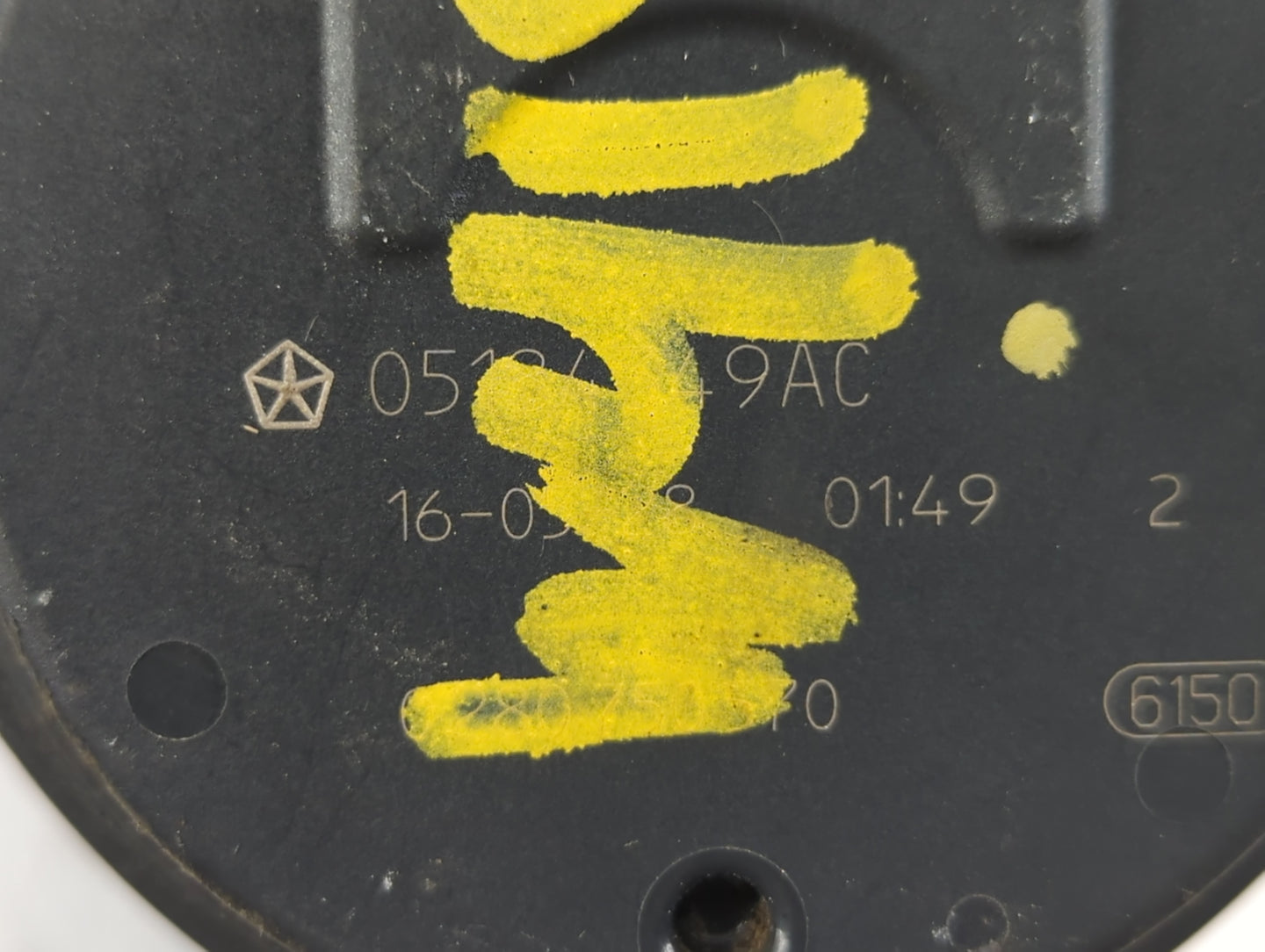 2017-2022 Chrysler Pacifica Throttle Body P/N:0 280 750 570 05184349AC Fits OEM Used Auto Parts - Oemusedautoparts1.com