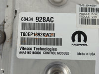 2021-2022 Chrysler Voyager PCM Engine Control Computer ECU ECM PCU OEM P/N:P68526754AE Fits Fits 2020 2021 2022 OEM Used Aut