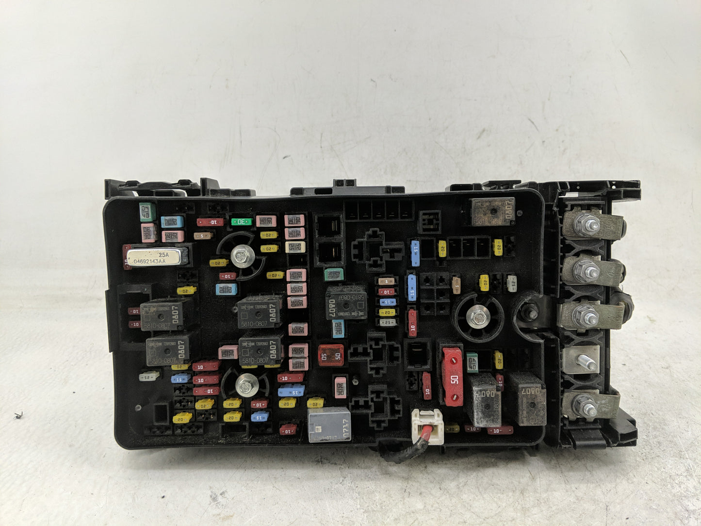 2020-2022 Chrysler Voyager Fusebox Fuse Box Panel Relay Module Fits Fits 2020 2021 2022 OEM Used Auto Parts - Oemusedautopar