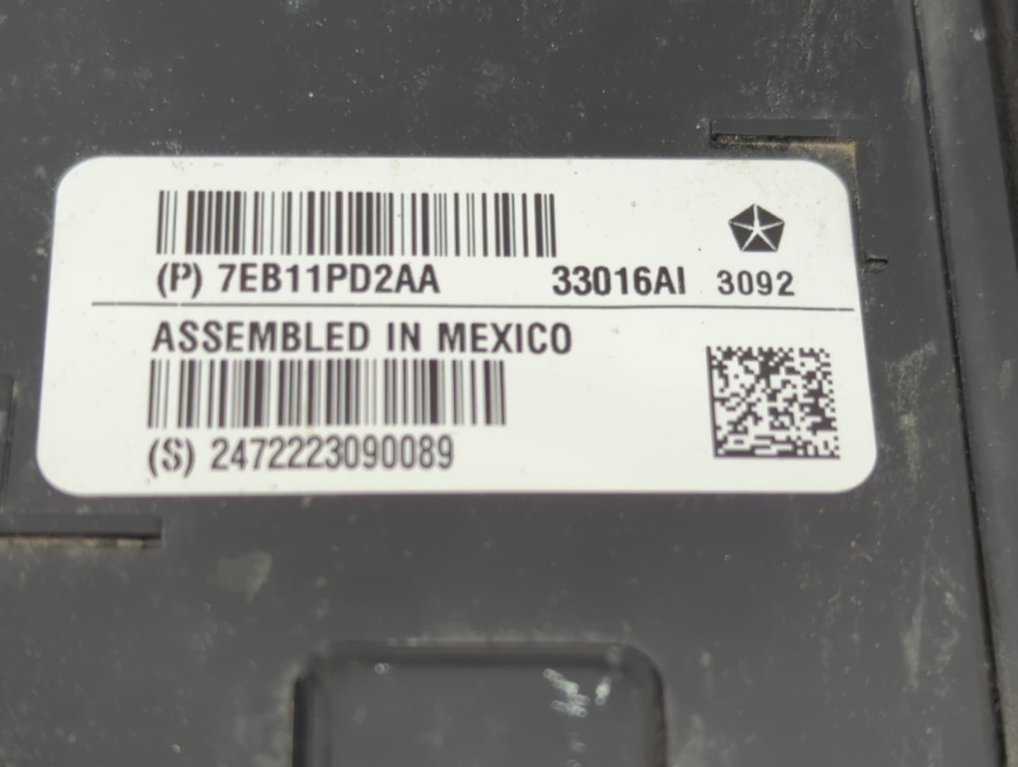 2022-2022 Chrysler Voyager Overhead Roof Console - Oemusedautoparts1.com
