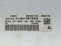 2022 Chrysler Voyager Instrument Cluster Speedometer Gauges P/N:68529070AA Miles: Fits OEM Used Auto Parts - Oemusedautopart