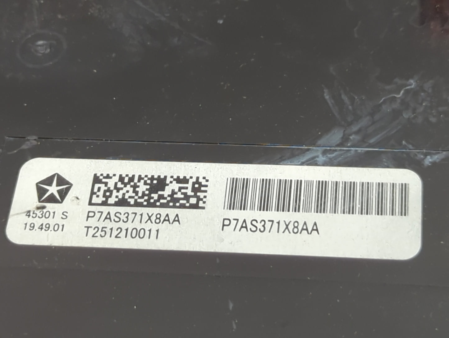 2021-2022 Chrysler Voyager Climate Control Module Temperature AC/Heater Replacement P/N:P7AS371X8AA Fits Fits 2021 2022 OEM 