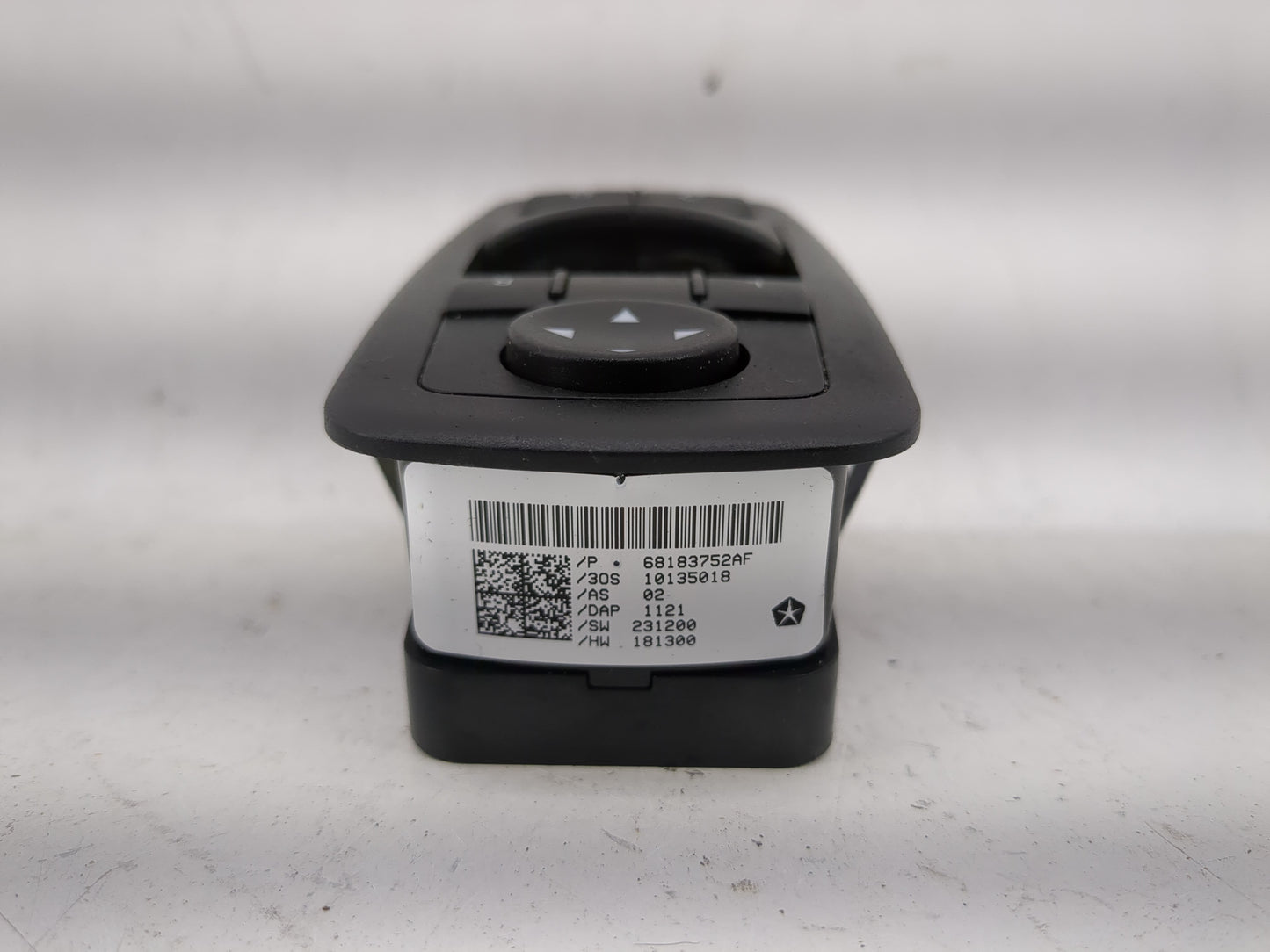 2015-2022 Dodge Challenger Master Power Window Switch Replacement Driver Side Left P/N:68183752AF Fits OEM Used Auto Parts -