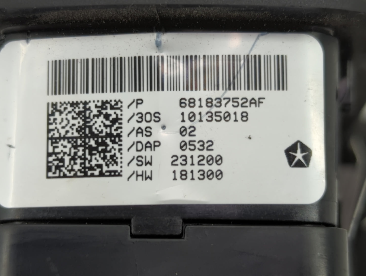 2015-2022 Dodge Challenger Master Power Window Switch Replacement Driver Side Left P/N:68183752AF Fits OEM Used Auto Parts -