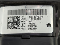 2015-2022 Dodge Challenger Master Power Window Switch Replacement Driver Side Left P/N:68183752AF Fits OEM Used Auto Parts -