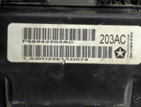 2021-2022 Dodge Challenger Fusebox Fuse Box Panel Relay Module P/N:P68542203AC Fits Fits 2021 2022 OEM Used Auto Parts - Oem