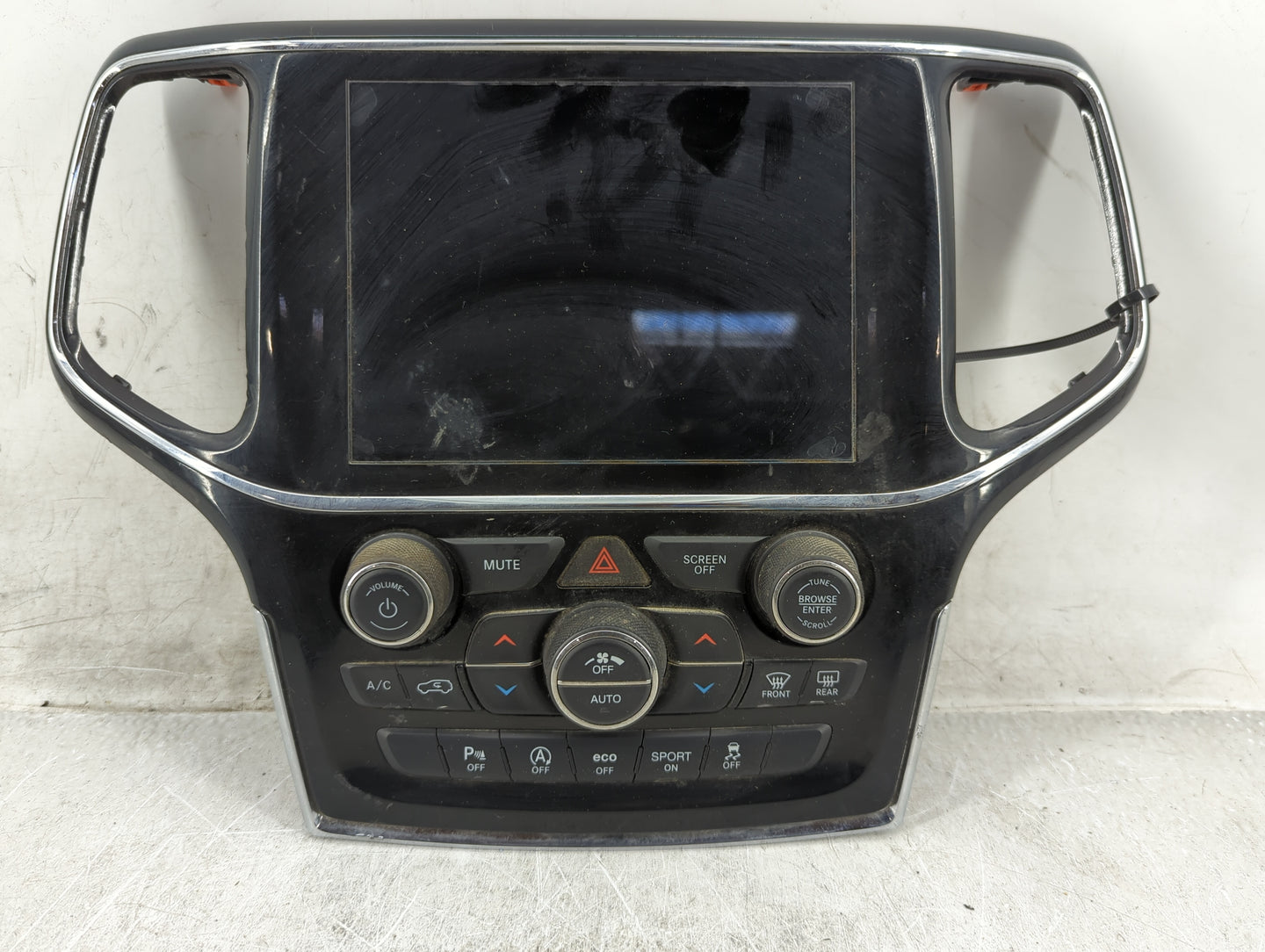 2021-2022 Dodge Challenger Radio AM FM Cd Player Receiver Replacement P/N:P68388550AD 68388450AB, BLM96100070 Fits Fits 2021