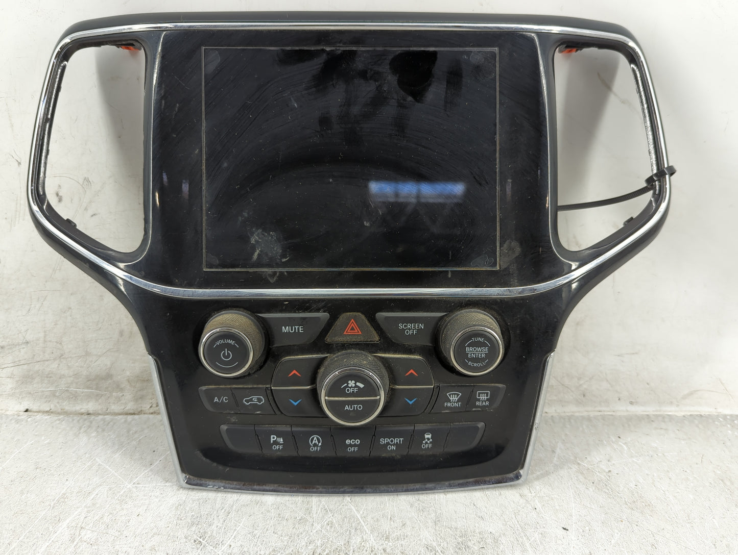 2021-2022 Dodge Challenger Radio AM FM Cd Player Receiver Replacement P/N:P68388550AD 68388450AB, BLM96100070 Fits Fits 2021