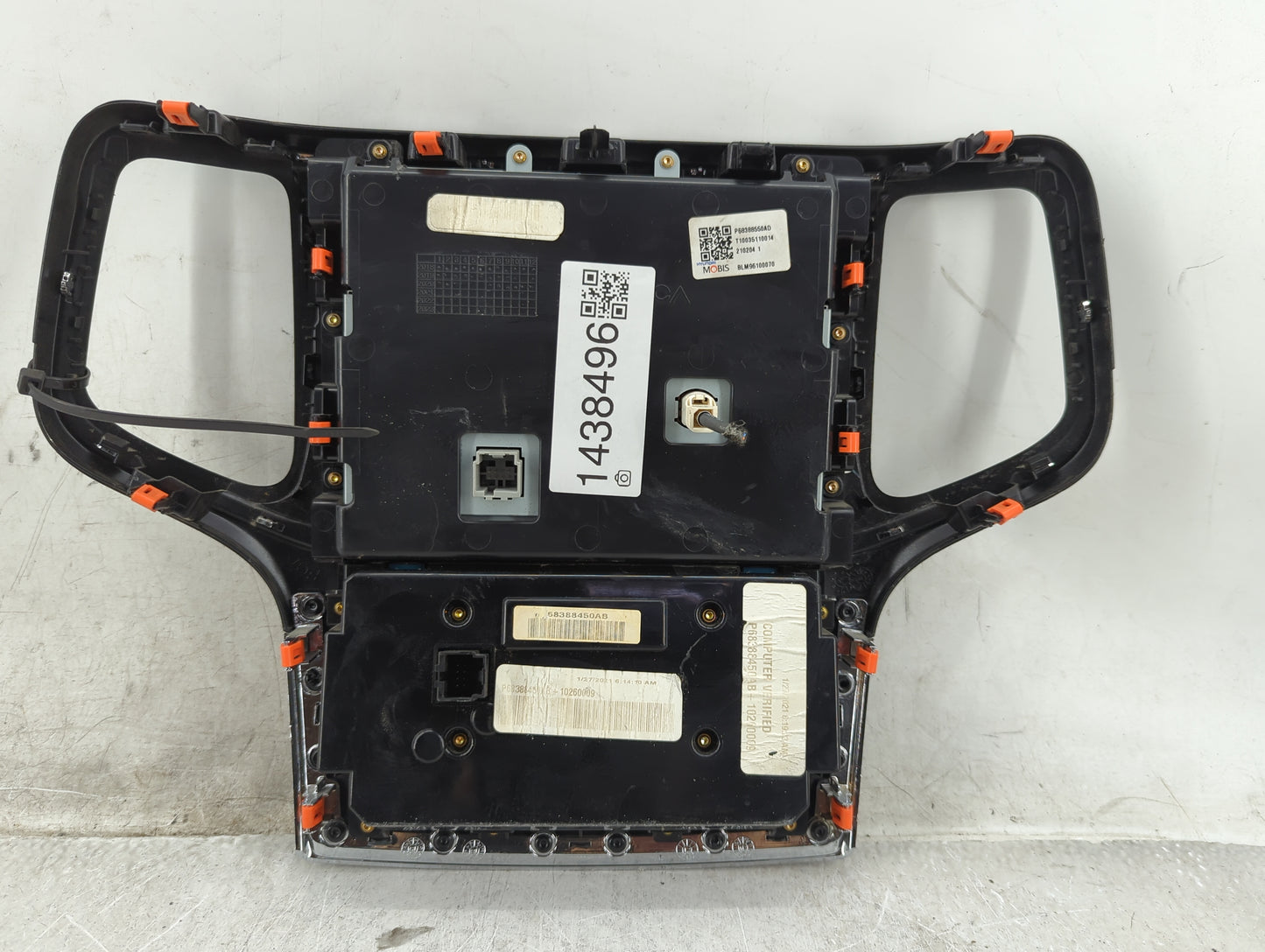 2021-2022 Dodge Challenger Radio AM FM Cd Player Receiver Replacement P/N:P68388550AD 68388450AB, BLM96100070 Fits Fits 2021